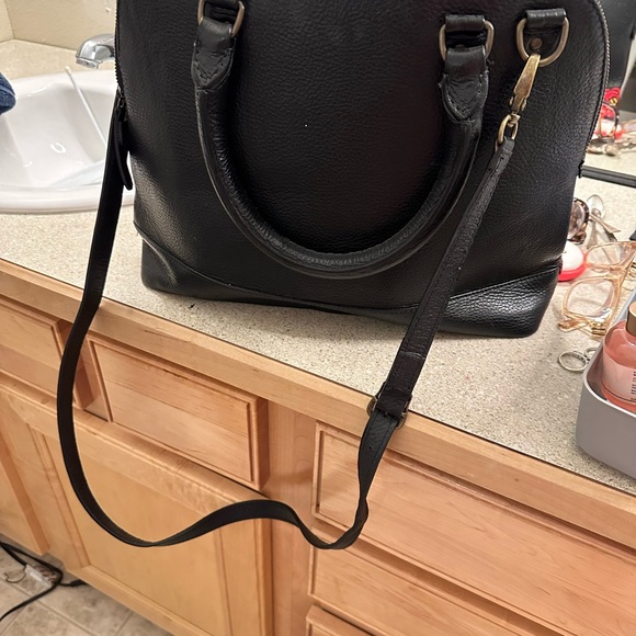 Custom leather purse with beading - Picture 2 of 9